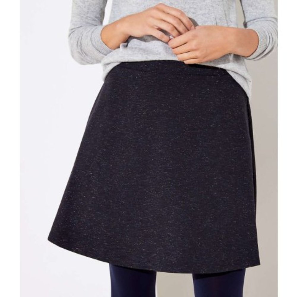 (NWT) Shimmer Glittery Flip A-line Skirt